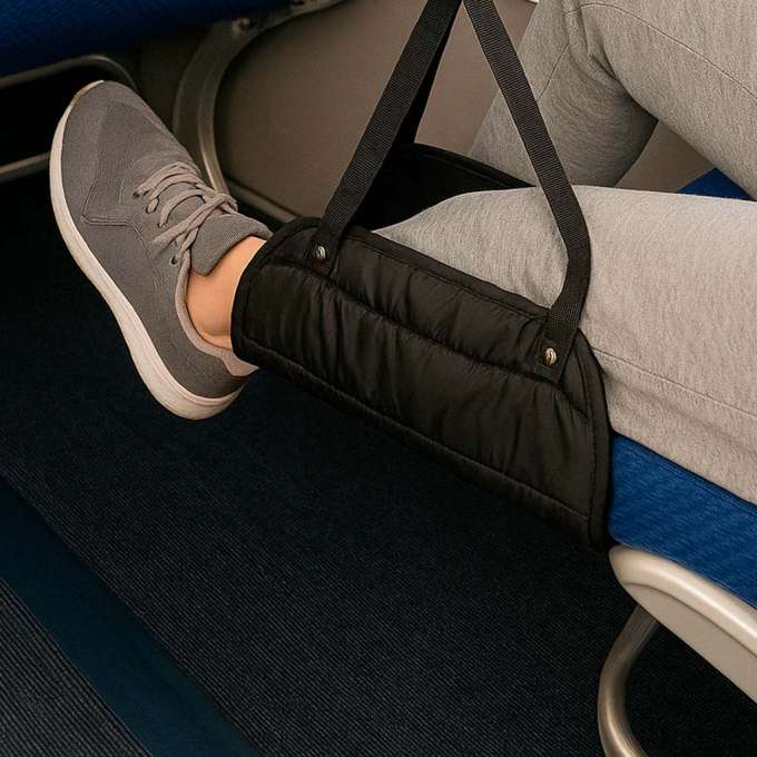 Cestovná turistická opierka na nohy